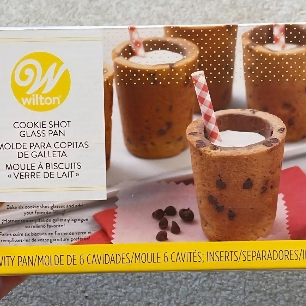 Wilton Cookie Shot Glass Pan - Brown